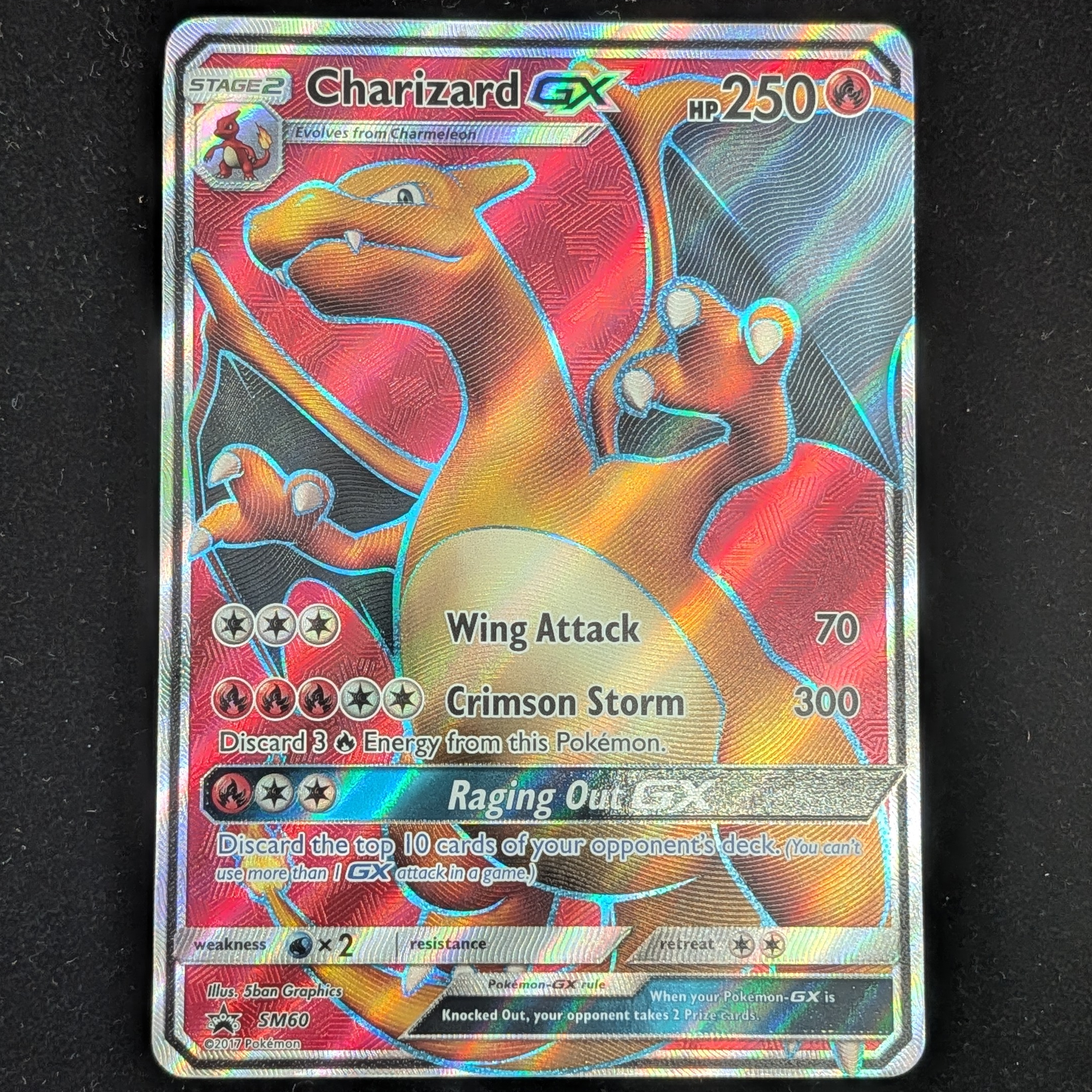SM Black Star Promos Charizard #SM60 - Full Art